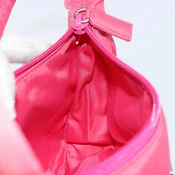 PRADA Hand Pouch Nylon Pink Auth 157315V - Picture 12 of 16